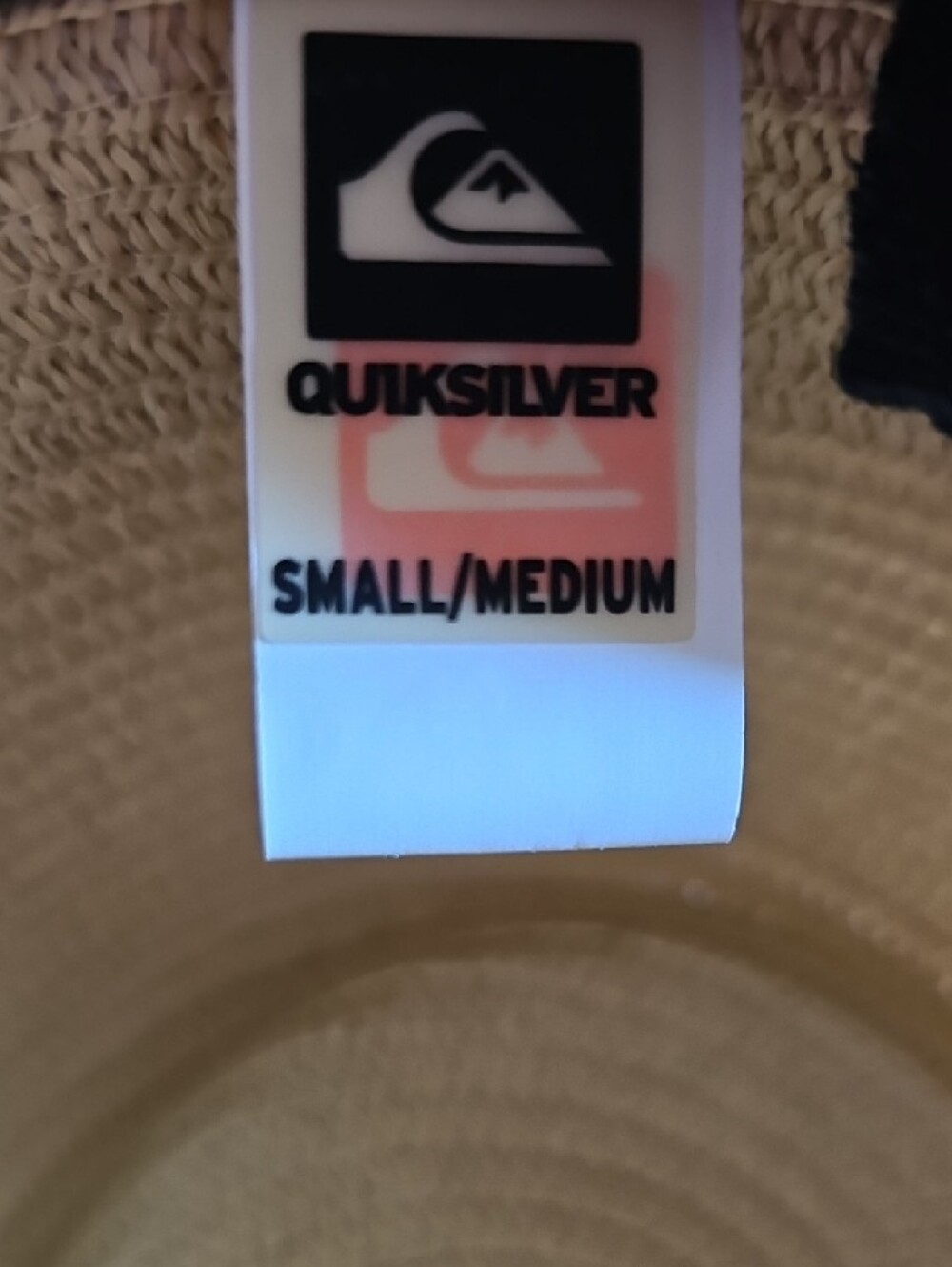 Quiksilver Straw Fedora with Blue Band - Picture 7 of 8